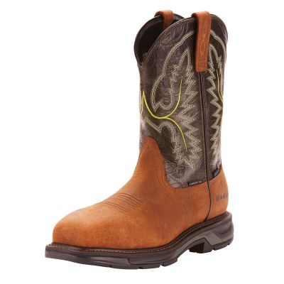 Ariat WorkHog XT Kahverengi / Çikolata Iş Ayakkabıları Erkek (42619-671)